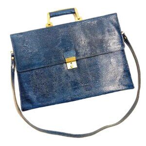 Vintage Women's Briefcase Leather EUC